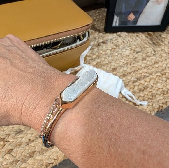 Kinsley Armelle Rose Gold Bracelet Trio - Picture 2 of 3